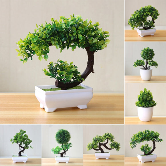 Artificial Potted Bonsai Decor Plants